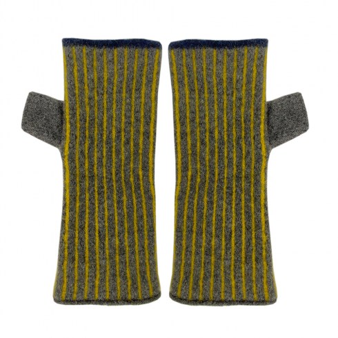 vertical stripe gloves grey for web